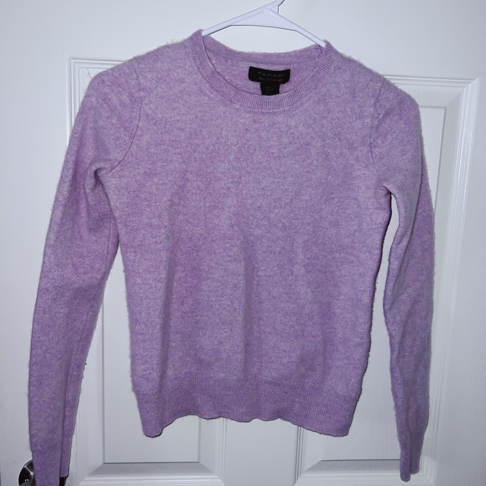 100% Cashmere Sweater.